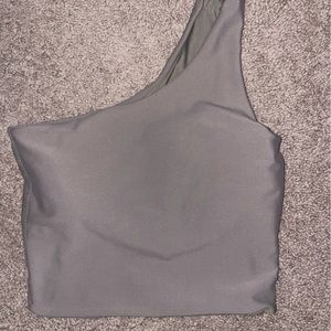 Abercrombie YPB one shoulder top